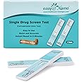 Easy@Home Single Drug Screen Test (Cannabinoids Urine Test) - Marijuana THC Drug Test Kit for Home Cutoff Level 50ng/mL Individually Wrapped Single Panel Testing- #EDTH-114 (5 Pack)