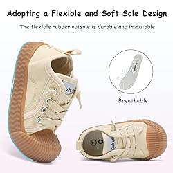 Toddler Shoes Boys Girls Slip On Canvas Sneakers