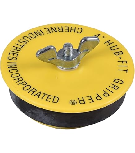 DA NA  Amazon.com: Cherne 268048 Iron Grip Bypass Plug, 4