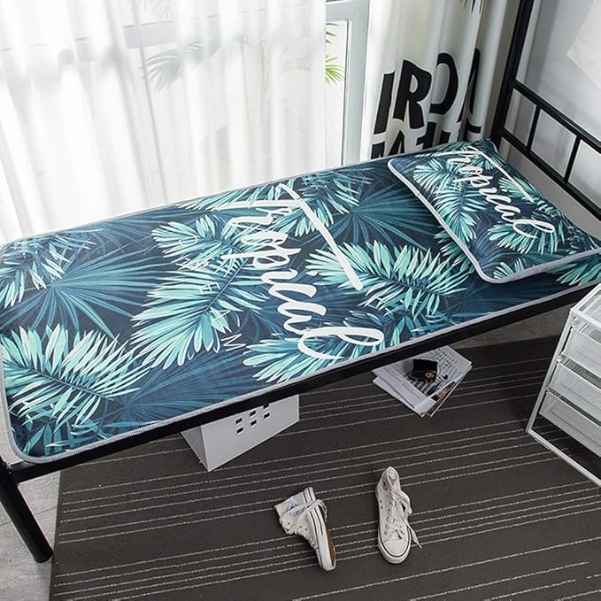 CL Carbonized Bamboo Sleeping mat,Collapsible Summer Cartoon Printed Children's