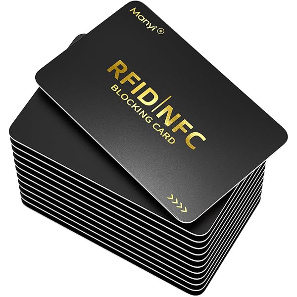 Amazon.com: RFID Blocking Card,5Pack Contactless NFC Debit Credit