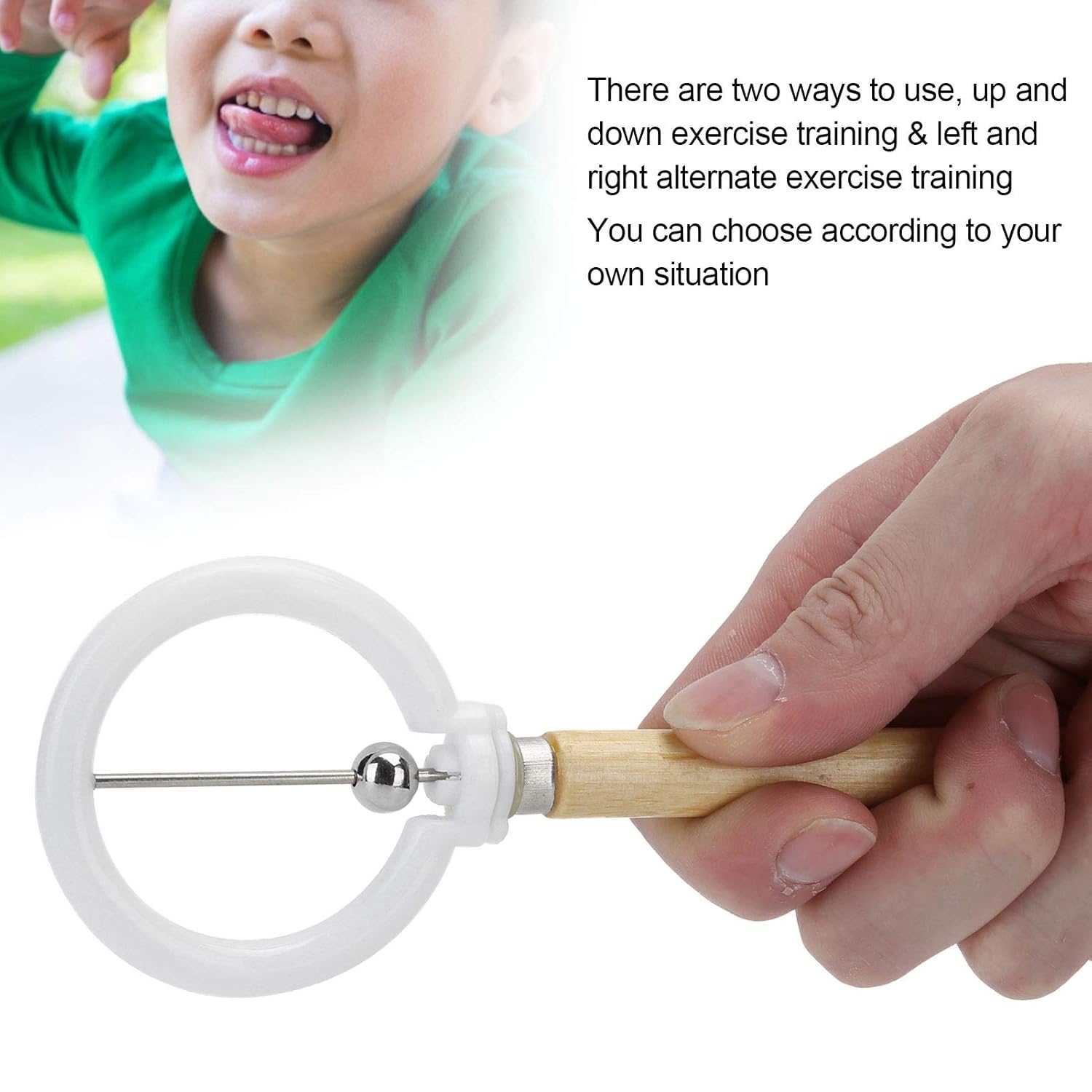 Children Tongue Tip Exerciser, Mouth Trainer Oral Muscle Strength Tongue Training Tool for Clear Speech : Beauty