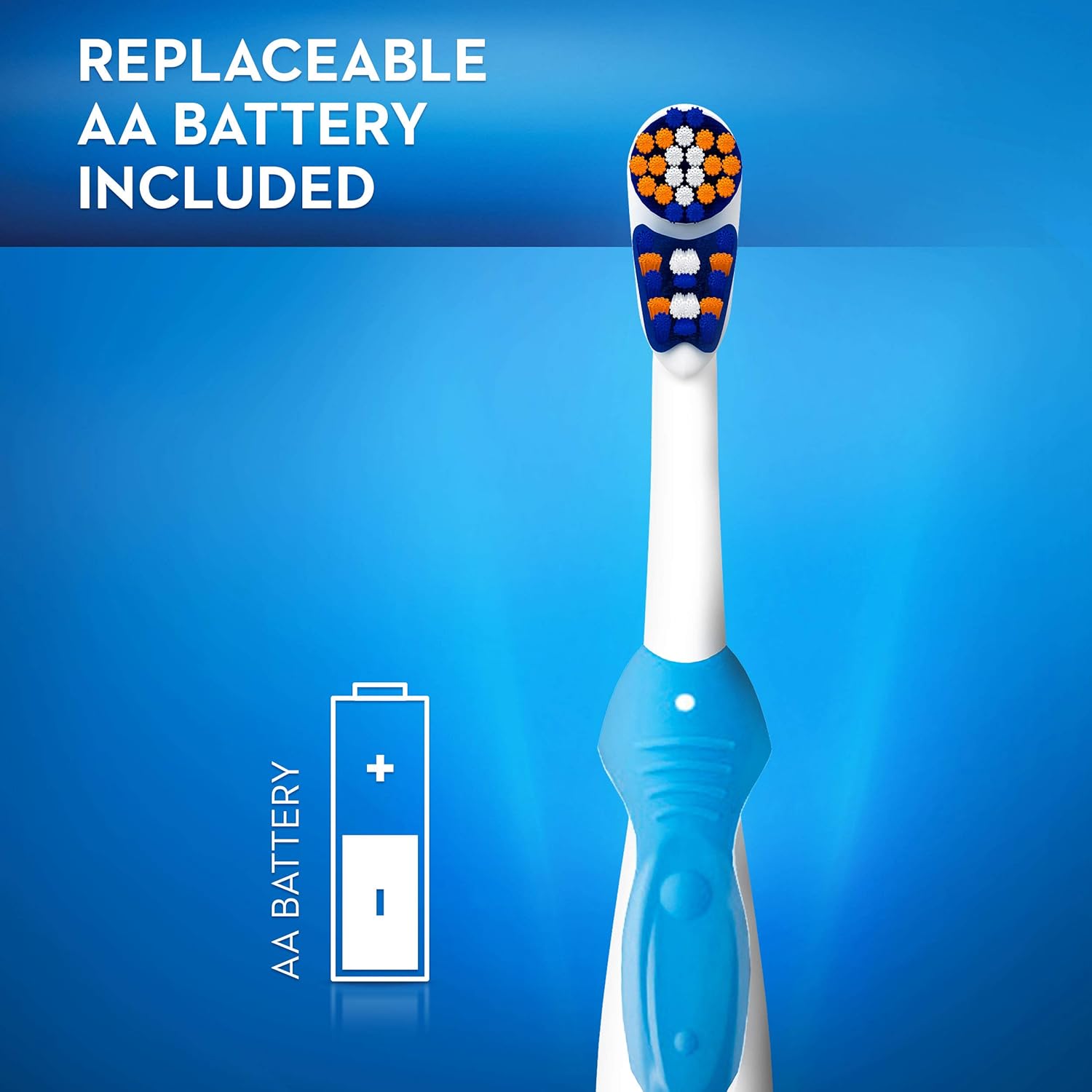 Oral-B 3D White Action Power Toothbrush, 1 Count (Colors May Vary), Multi-colored: Beauty