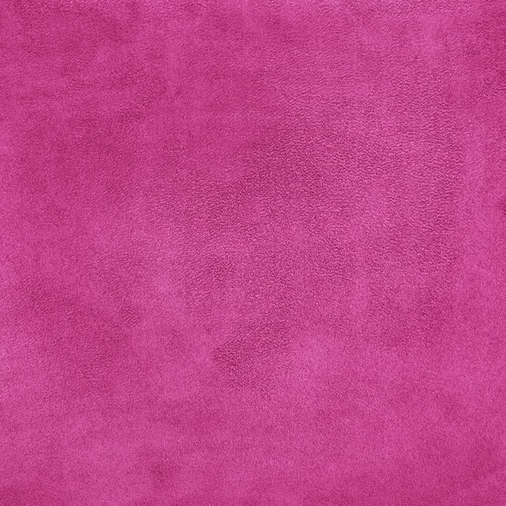 Luxury Faux Suede Fabric Material 225g - HOT Pink, 1metre 150cm x 100cm — image 1