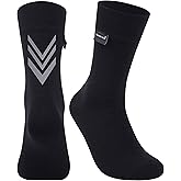 RANDY SUN Merino Wool Hiking Waterproof Socks, Unisex Breathable Multisport Crew Socks 1 Pair