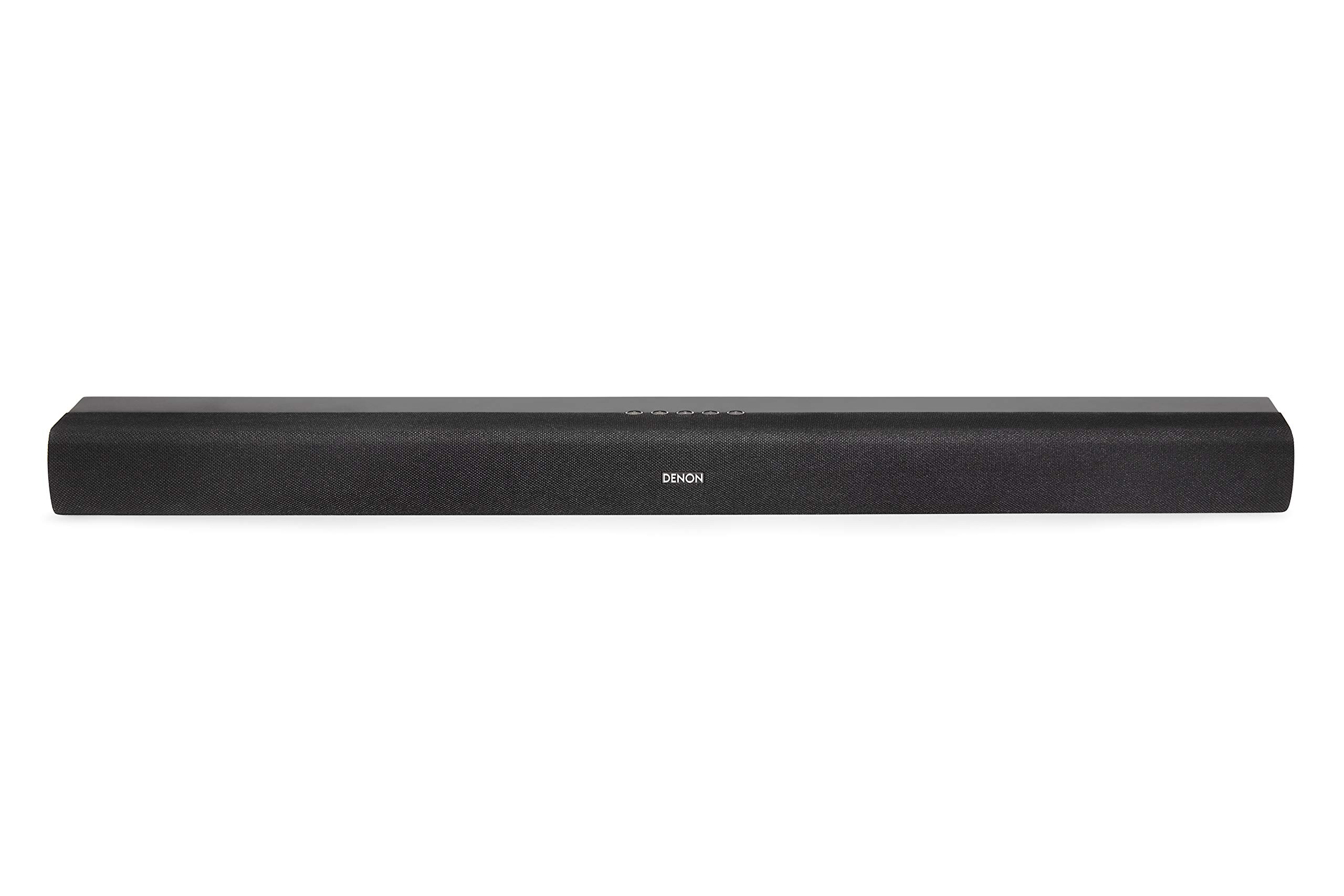 Denon DHT-S216 Soundbar for Surround Sound System, Bluetooth Sound Bar with Built-in Subwoofers, Dolby Digital, DTS Decoding, Dialogue Enhancer, HDMI ARC, Wall Mountable, Music Streaming