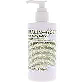 MALIN+GOETZ Rum Body Lotion | Lightweight Hydrating Lotion with Vitamin B5, Avocado + Grapeseed Oils | Nourishing, Fast-Absorbing Moisturizer | Vegetarian + Cruelty-Free | Dark Rum Scent (8.5 Fl Oz.)