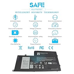 43Wh TRHFF 11.1V Battery for Dell Inspiron 15 5547