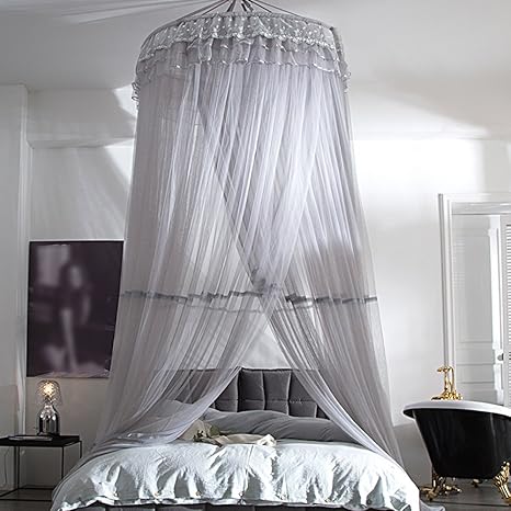 Qffl Wenzhang Creative Suspended Ceiling Bracket Mosquito Net