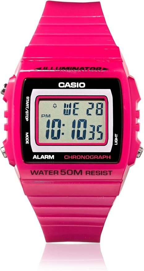 casio illuminator pink