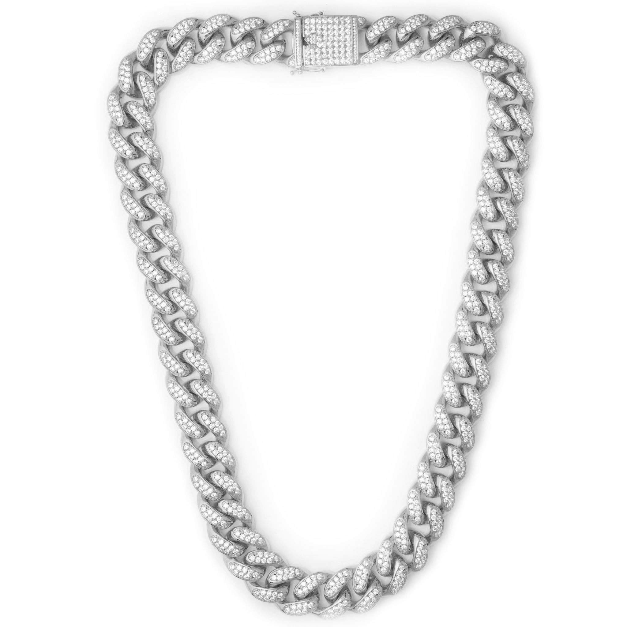 12Mm White Gold/18K Gold Plated 