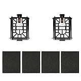2 Pack Base Post-Motor HEPA Filters Replacement