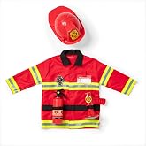 Melissa &amp; Doug Fire Chief Role Play Costume Dress-Up Set