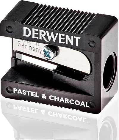 Derwent Pastel & Charcoal Pencil Sharpener Manual Black