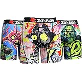 ZAKBIAO Mens Pouch Boxer Briefs Big and Tall Moisture Wicking Long Leg Underwear 3 Pack
