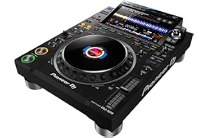 Pioneer Pro DJ CDJ3000 Professional DJ Multi Player (Black) w/ 9-Inch, Full-Colour HD LCD Touch Screen