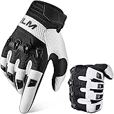 ILM Dirt Bike Motorcycle Gloves Dirtpaw Motocross Gloves Mountain Bike Racing Mesh Gloves for BMX MX ATV MTB Off-Road Riding 
