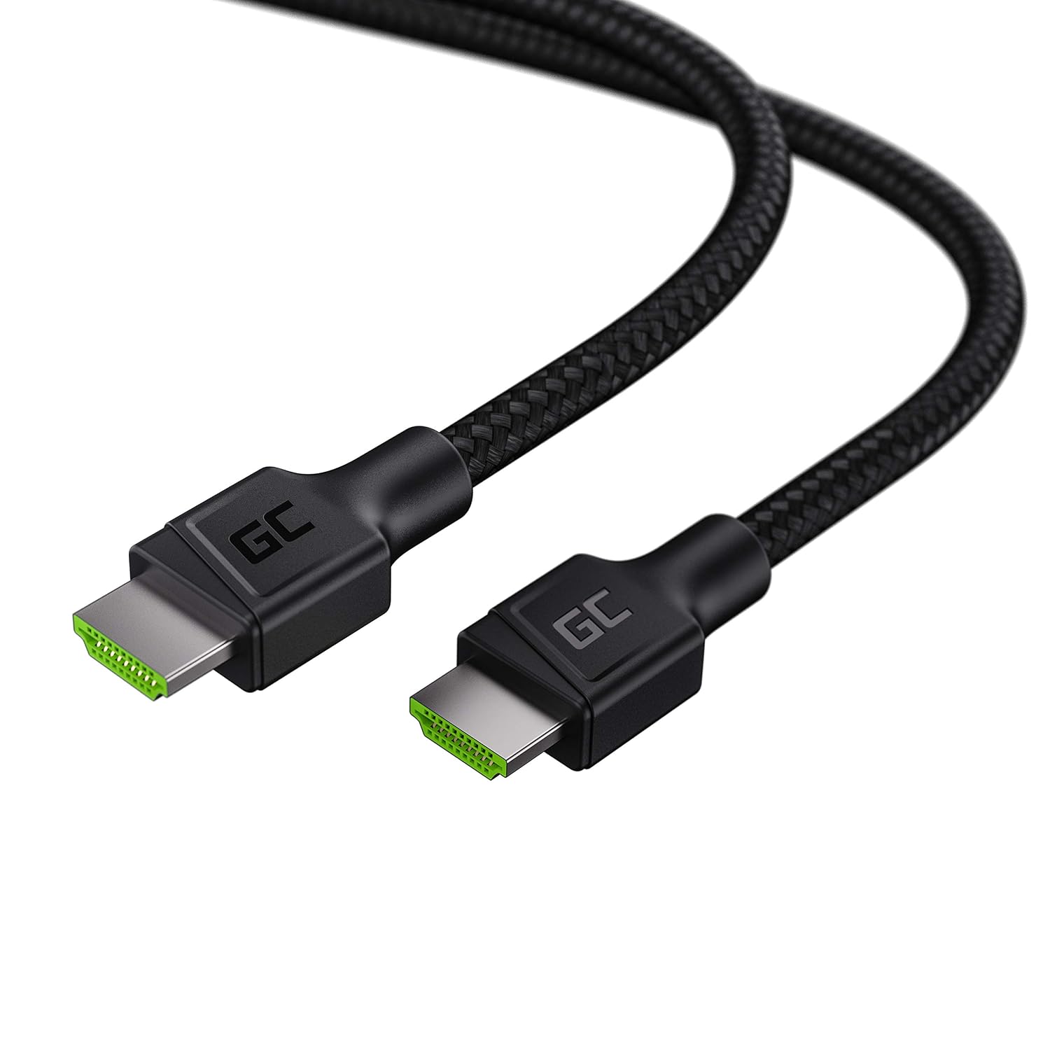 Green Cell StreamPlay HDMI 2.0 High Speed Cable 5 m 4K 2160p 60Hz 1080p 120Hz/240Hz 1440p 144Hz 18Gbps Ethernet Compatible with Monitor
