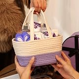 BODY & EARTH Lavender 11pc Spa Gift Set Bath Shower Gift Basket view 6