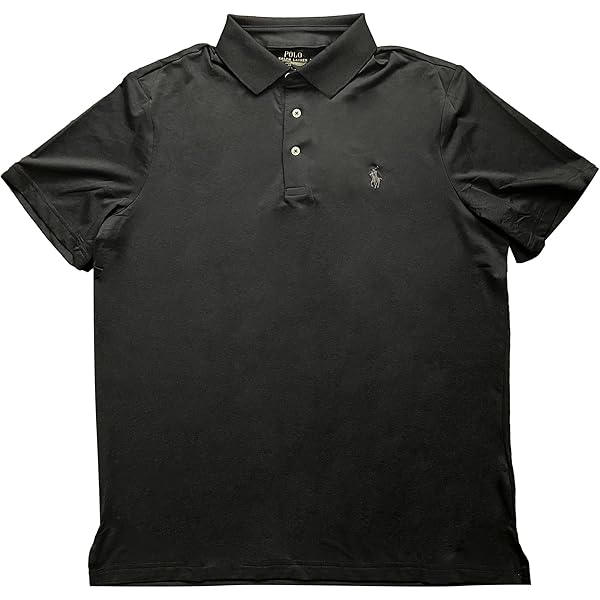 Polo Ralph Lauren Mens Custom Slim Fit Interlock Polo Shirt