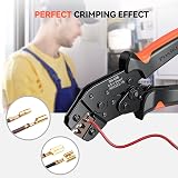 Preciva Non Insulated Crimping Tool 0.5-1.5mm² 22-16 AWG Ratchet view 3
