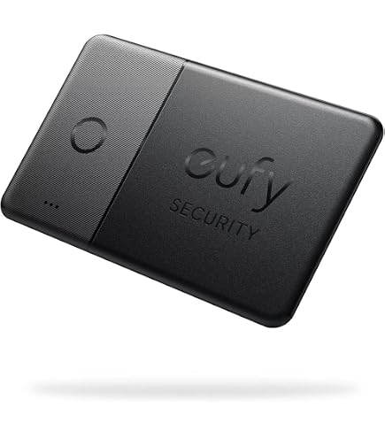 Amazon.com: eufy Security SmartTrack Card E30 (Black, 1-Pack)+eufy
