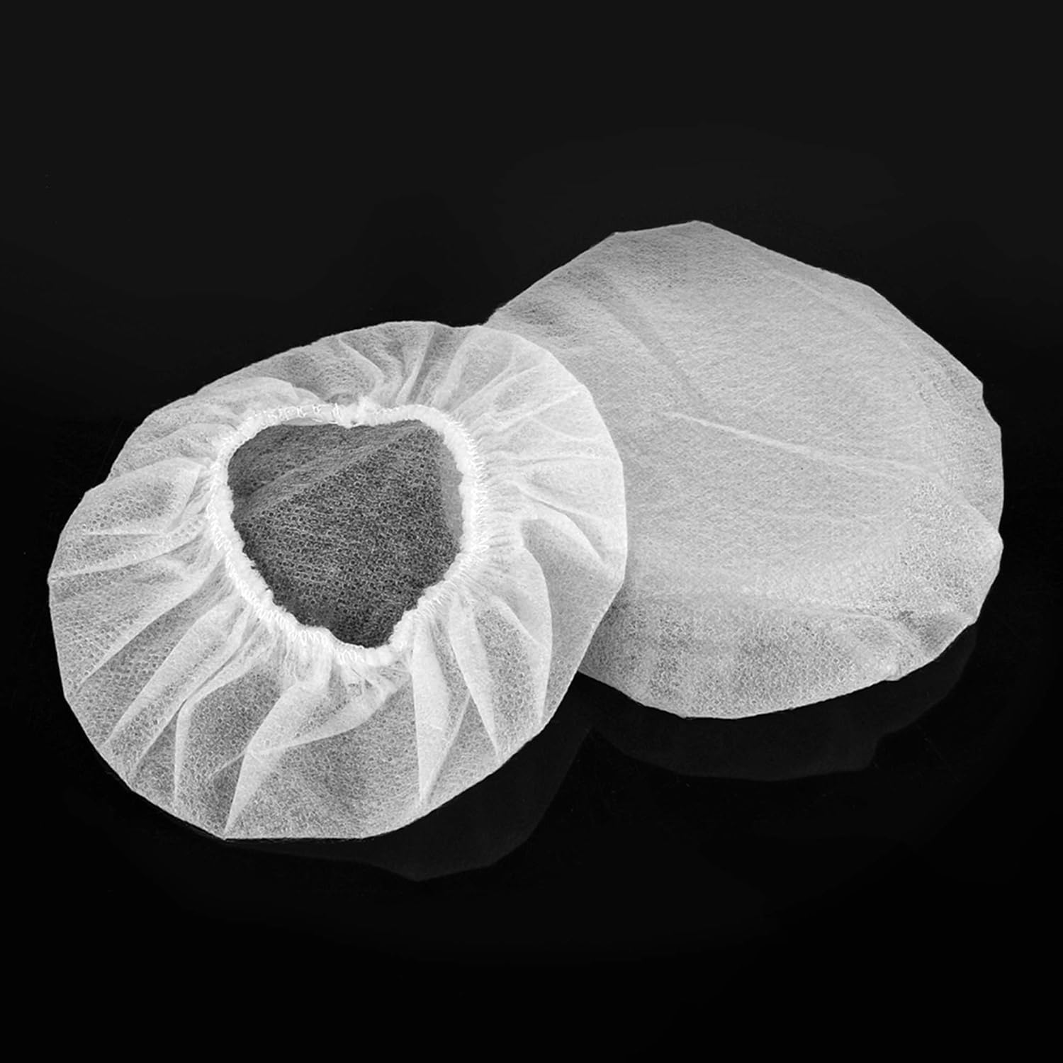 Geekria 100 works Disposable Headphones Ear Cover for Small Call Center Headset Earcup Stretchable Sanitary Ear Pads Cover - Image 4