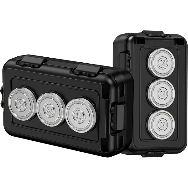 Caja Magnética Con Combinación Para Llaves - Imán Fuerte, Impermeable, Para Ocultar En El Coche O Exterior