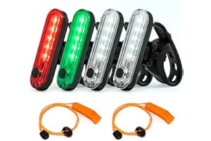 4Pack Navigation Lighting Kit Red Green Boat Bow Stern Light Marine Safey Lights for Skiff Dinghy Yacht Kayak Pontoon Sailboa
