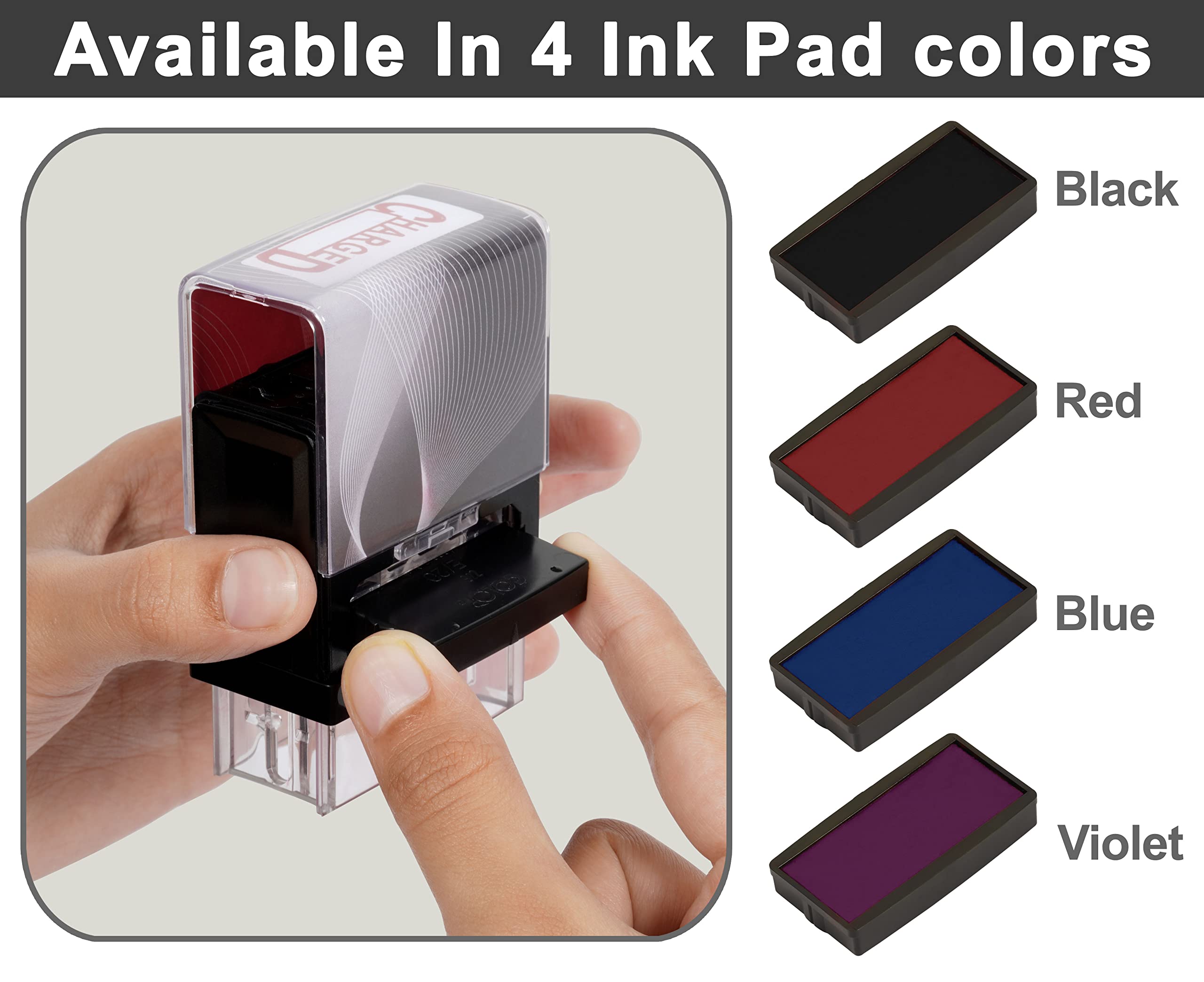 Certified True Copy Self Inking Rubber Stamp Custom Colop Office Stationary P20 Mini Stamper