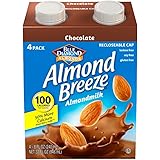 Almond Breeze Dairy Free Almondmilk, Chocolate, 8 Fl Oz, Pack Of 4