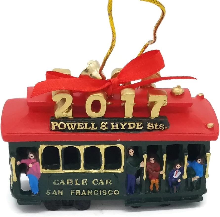 NS CM San Francisco Christmas Ornament 2017 Christmas