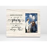 Orchroma Friends Picture Frame, Long Distance Friendship Good Friends are Like Stars Gifts for Women, Good Friends BFF Bestie Gifts, Friends Photo Frame 4x6