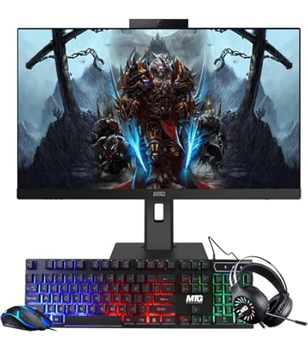 Amazon.com: Gaming All in one PC 24 Inch FHD Touchscreen