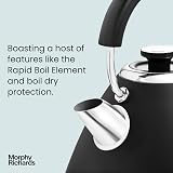 Morphy Richards Venture Pyramid Kettle Black 1.5L 3kW Rapid Boil view 5