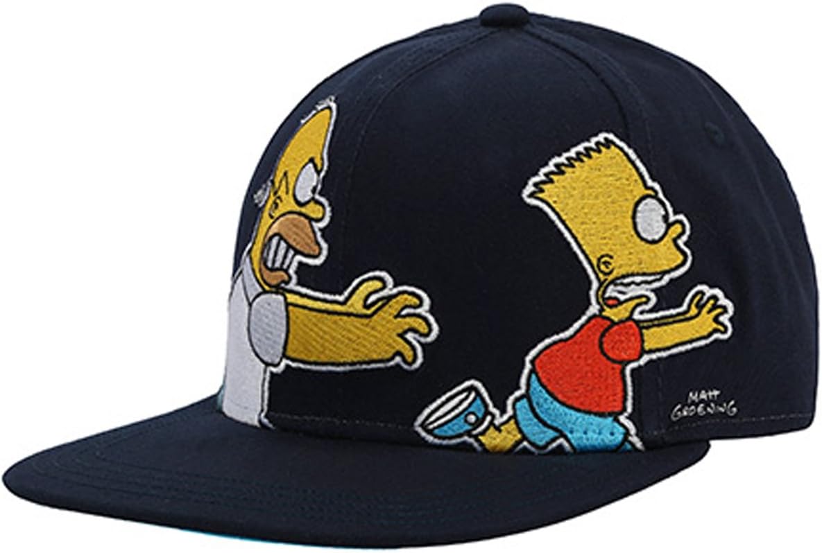 Official Merchandise The Simpsons Homer and Bart Navy Men Snapback