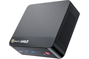 Beelink SER5 Mini PC, AMD Ryzen 5 5500U(up to 4.0GHz) 6C/12T, Mini Computer 16GB DDR4 RAM 500GB NVMe SSD, Mini Desktop Computer 4K@60Hz Dual Display HDMI&DP WiFi6/BT5.2/WOL/HTPC/W-11 Pro