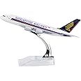 24-Hours Singapore Airlines A380 Alloy Metal Airplane Models Die-cast 1:400