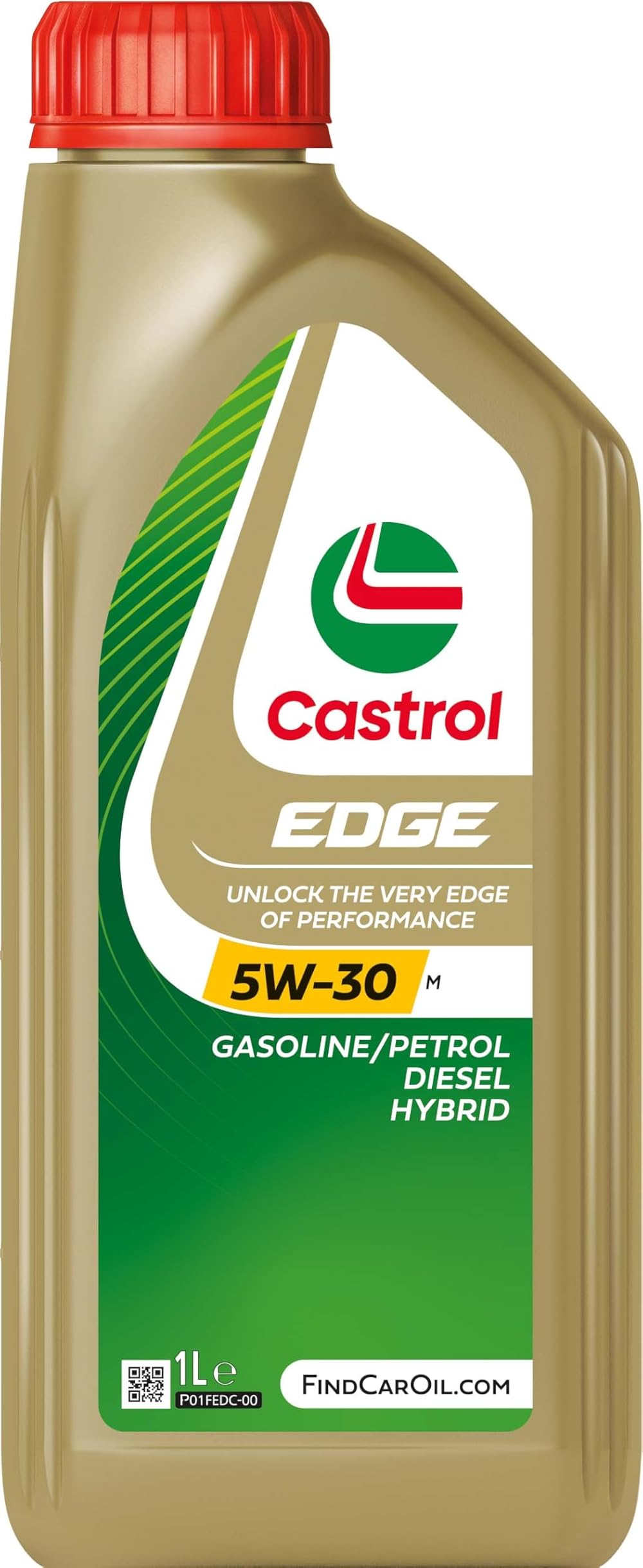 Castrol EDGE 5W-30 M Engine Oil 1L - ACEA C3 API SN PLUS BMW MB Approved