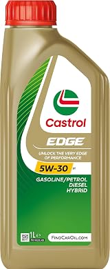 Castrol EDGE 5W-30 M Engine Oil 1L - ACEA C3 API SN PLUS BMW MB Approved