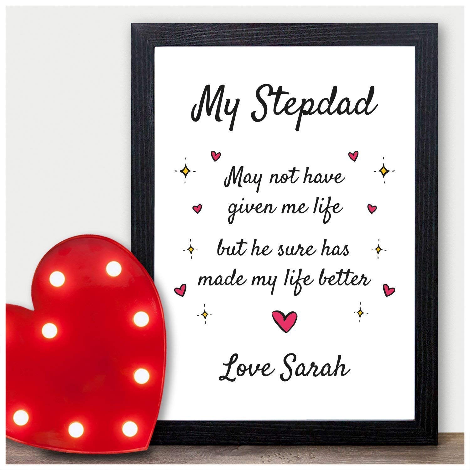 step father presents
