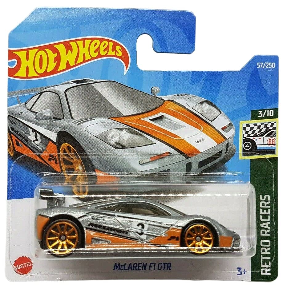 Z & N Trading Hot Wheels McLaren F1 GTR Retro Racers HCX86