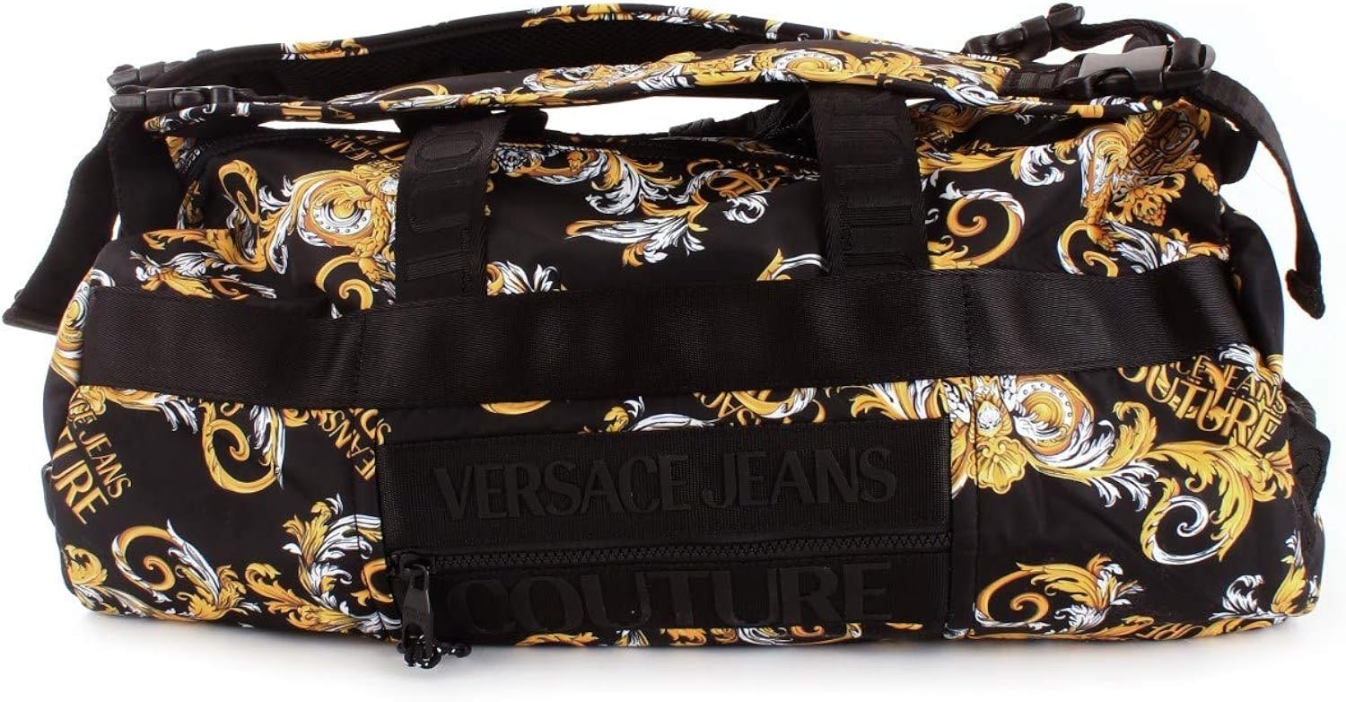 Versace JEANS COUTURE E1YZAB6171594 DUFFLE BAG Herren SCHWARZ GENERICA