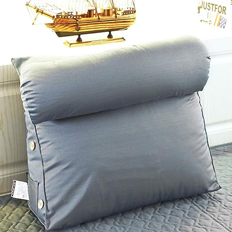 Amazon 背もたれ クッション ベッド カラー ベッド用 三角 60cm 背もたれクッション 三角クッション 三角枕 ソファー 寝ながら テレビ枕 読書 座布団 座椅子 うつぶせ うつぶせ寝クッション かわいい マタニティー 腰痛 腰 背中クッション 腰枕 オンライン通販