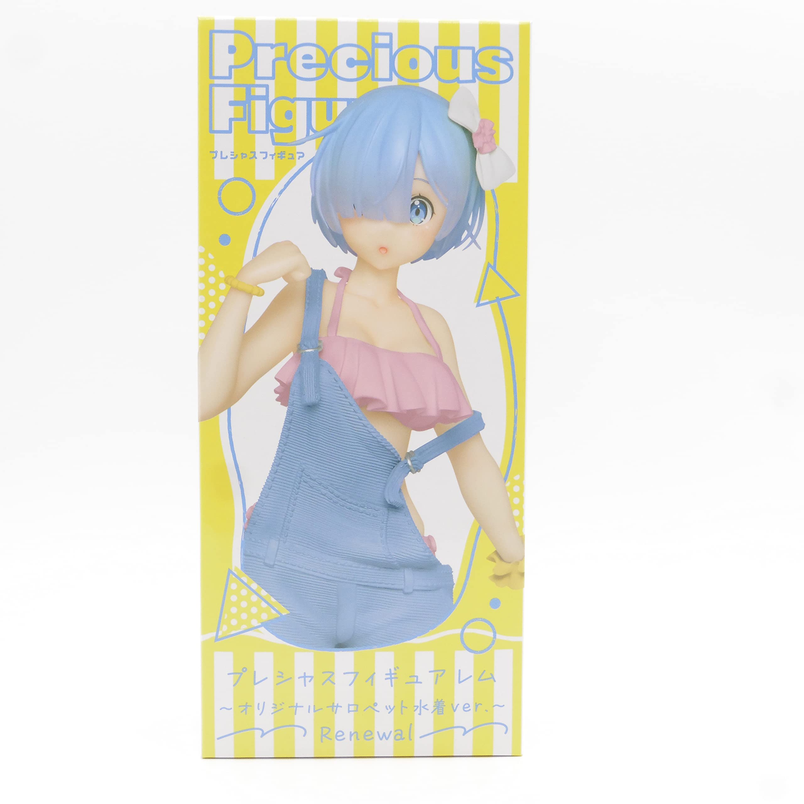 Taito Re: Zero -Starting Life in Another World-: Rem Precious Figure (Original Salopette Swimsuit Version) -Renewal-