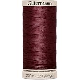 Gutermann Quilting Thread 220 Yards-Wine