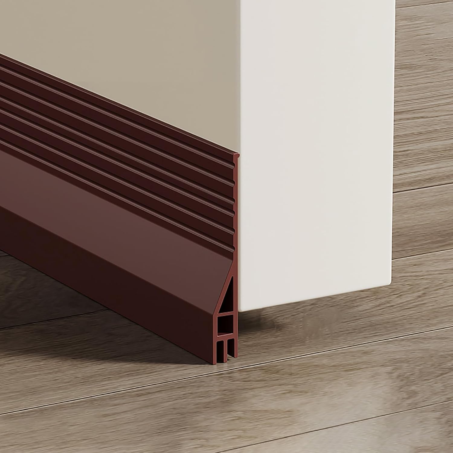 Draft Stoppers - Eweniar Door Draft Stopper for Bottom of Door Sweeps for Exterior Doors Weather Stripping Soundproof