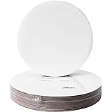 [25pcs] 10" White Cakeboard Round,Disposable Cake Circle Base Boards Cake Plate Platter 10 inch,Pack of 25