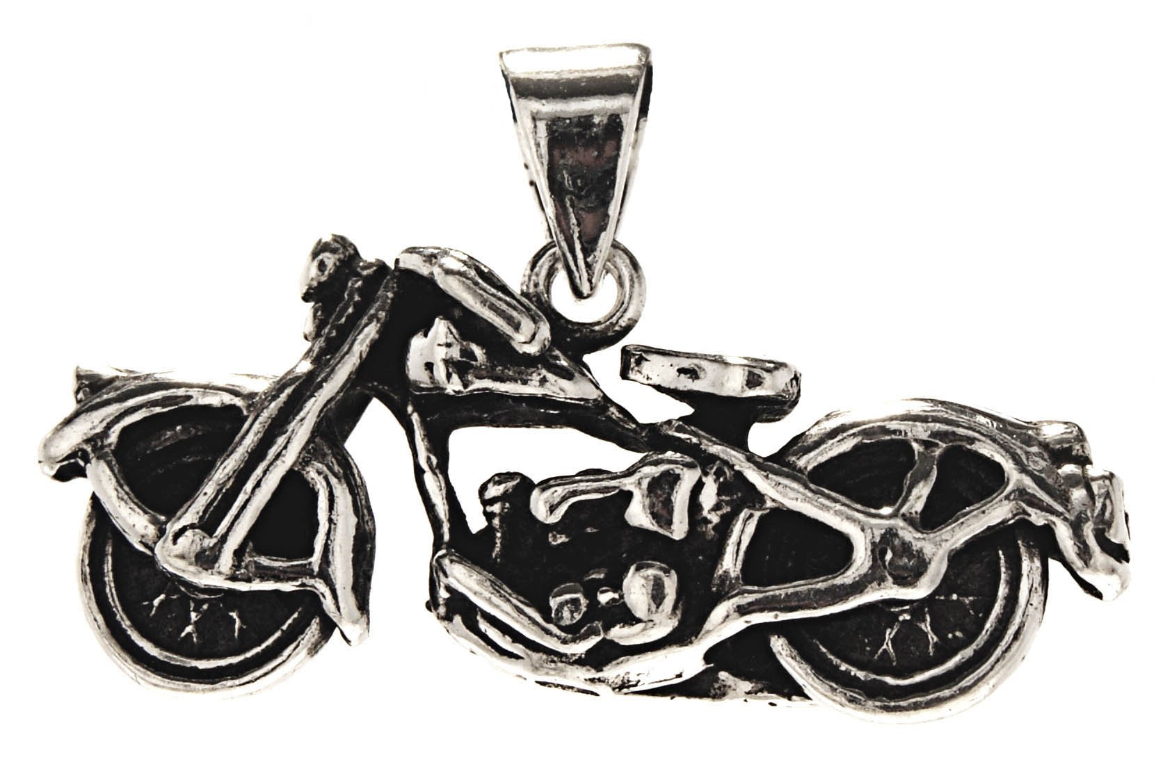 Motorbike Pendant 925 Sterling Silver No. 264-