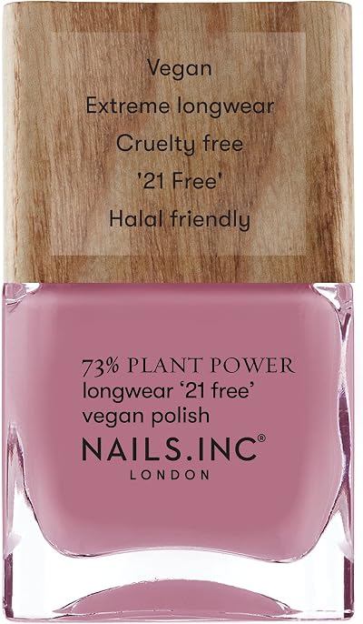 Nails.Inc Plant Power Nail Polish 73% Plant Based 14ml Nature Nirvana